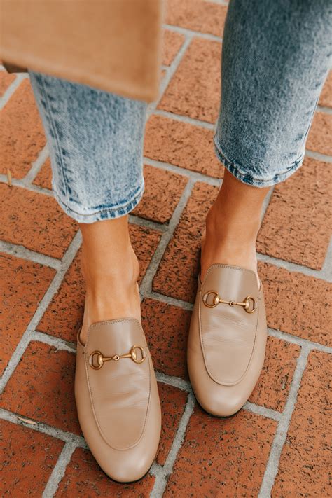 women gucci mule|Gucci princetown mule outfits.